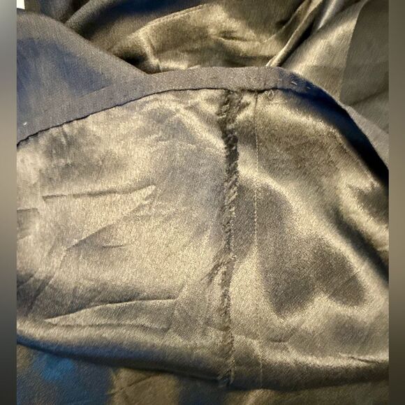 Vintage 1940s/50s Custom Matte Satin Hourglass Dress | Hollywood Event Piece. - Picture 10 of 10